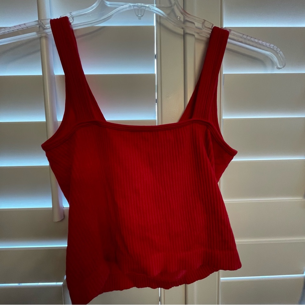 Free People pink Sleeveless Crop Tank Top - Picture 4 of 4